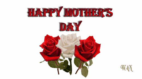 Happy Mother's Day Card with Roses