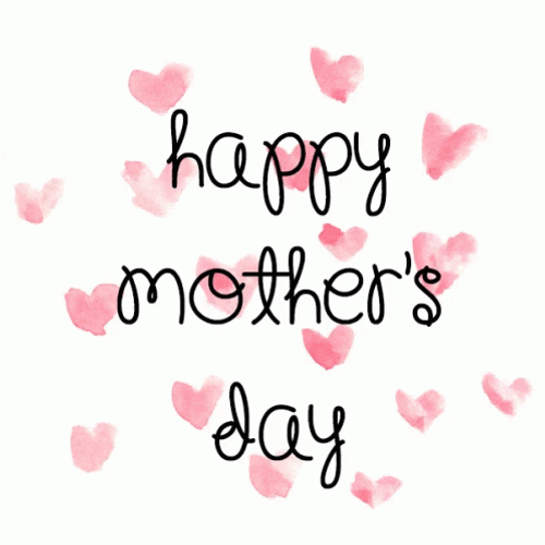 Happy Mother's Day Cute Hearts GIF