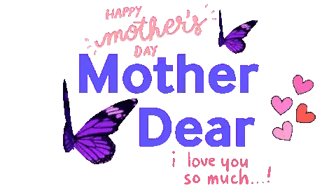 Happy Mother's Day Message With Butterflies