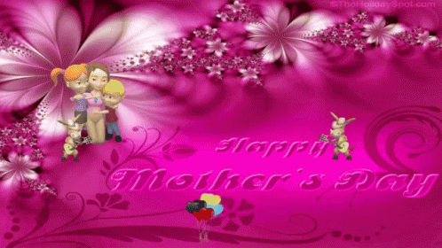 Happy Mother's Day Sister Emoji Animation GIF