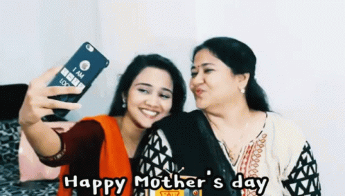 Happy Mother's Day Sister Selfie GIF