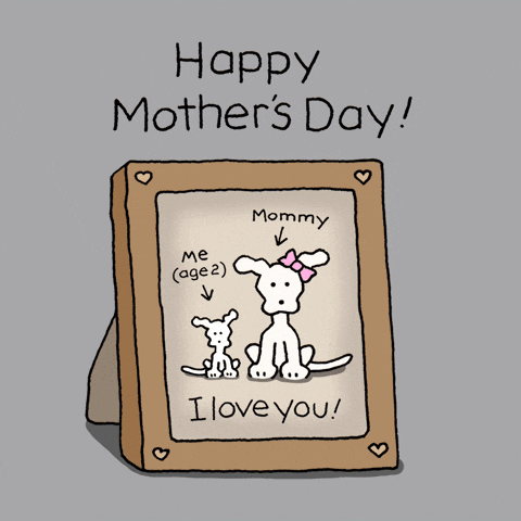 Happy Mother's Dog Day I Love You GIF