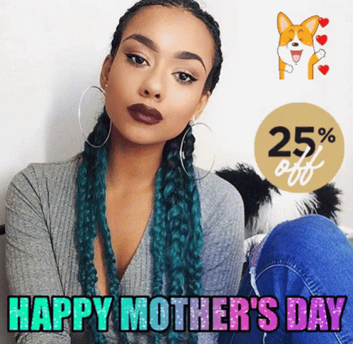 Happy Mothers Day Card with Flowers