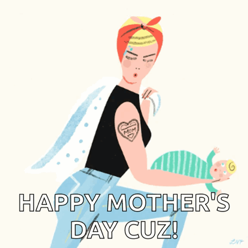 Happy Mothers Day Cuz GIF