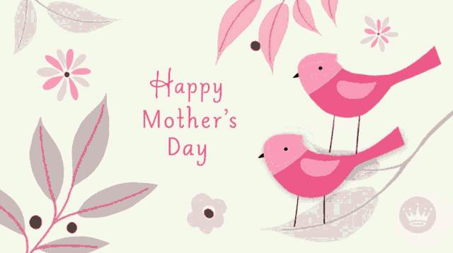 Happy Mothers Day Greetings Kiss GIF