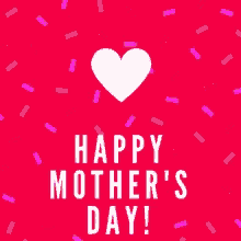 Happy Mothers Day Greetings Purple Red GIF