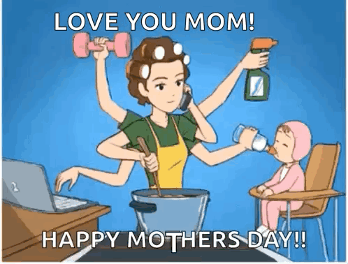 Happy Mothers Day Mom Happy Moms Day GIF
