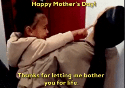 Happy Mothers Day Quotes Mother And Daughter GIF