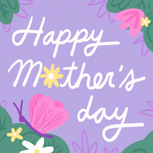 Happy Mothers Day Text GIF