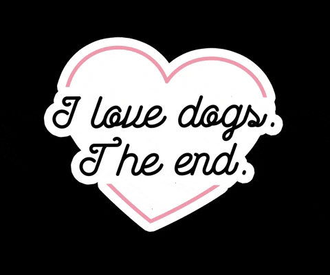 Happy National Dog Day I Love Doggies GIF