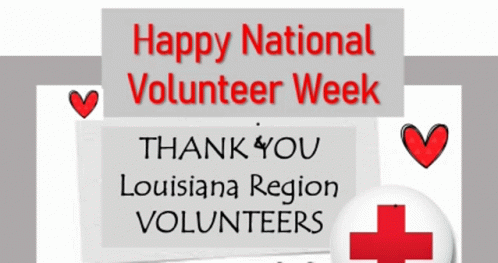 Happy National Volunteer Week GIF