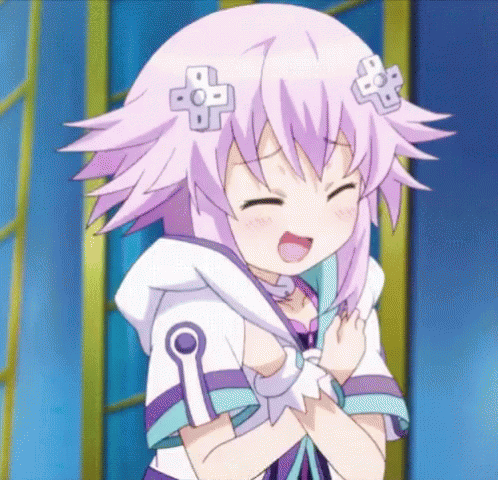 Happy Neptune Giggling GIF