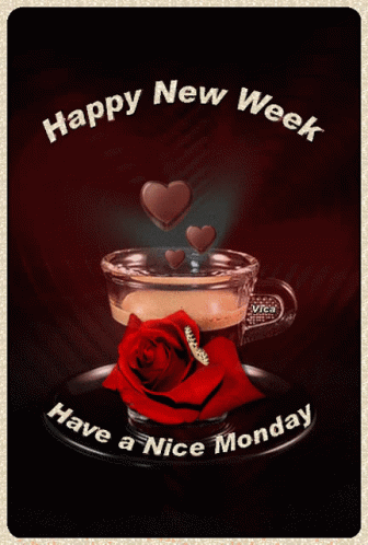 Happy New Week Have A Blessed Monday GIF