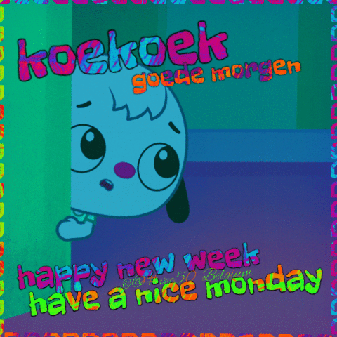 Happy New Week Have A Blessed Monday GIF