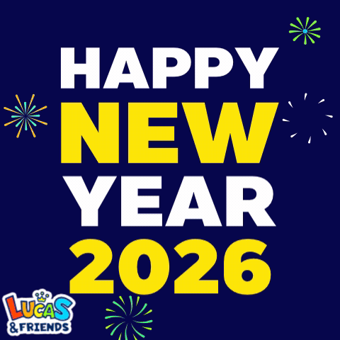 Happy New Year 2026 Fireworks Poster