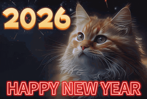 Happy New Year 2026 Gif GIF