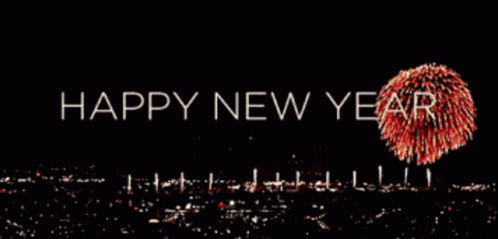 Happy New Year Animated 498 X 239 Gif GIF