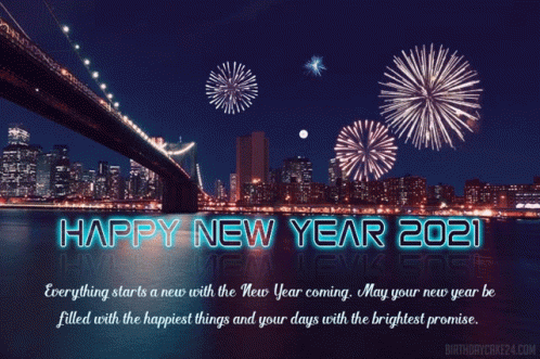 Happy New Year Animated 498 X 331 Gif GIF