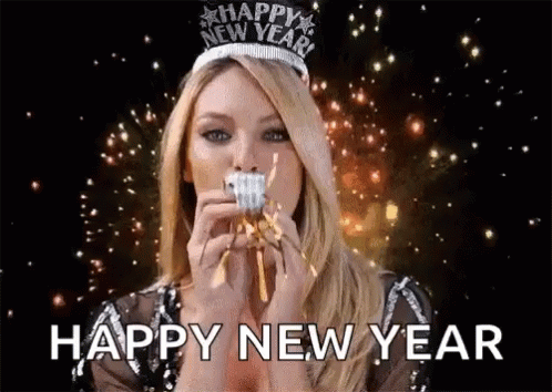 Happy New Year Candice Swanepoel GIF