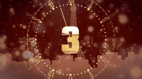 Happy New Year Countdown GIF