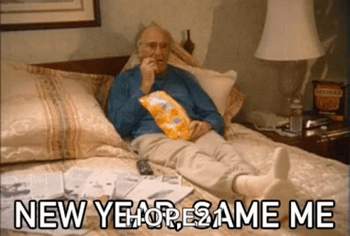 Happy New Year Meme As Me GIF