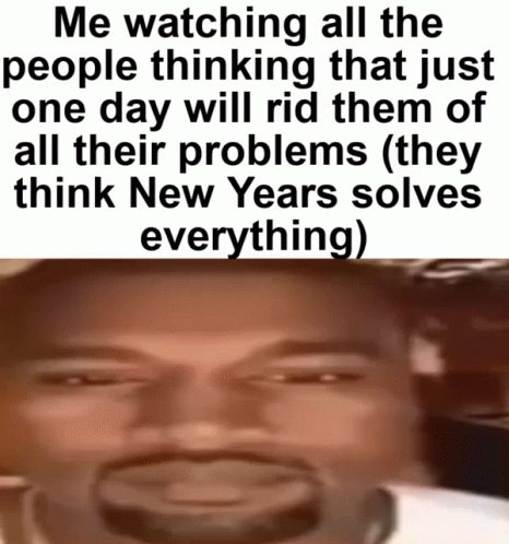 Happy New Year Meme Kanye West GIF