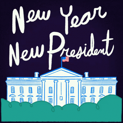 Happy New Year Meme New President GIF