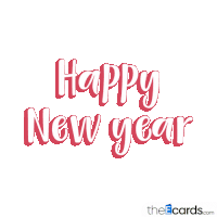 Happy New Year Theecards Sticker GIF
