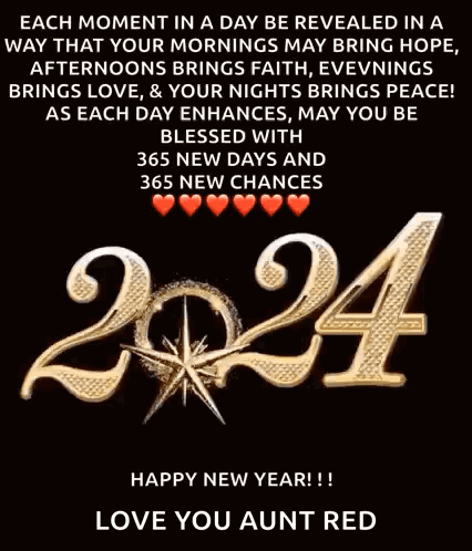 Happy New Year With Fireworks