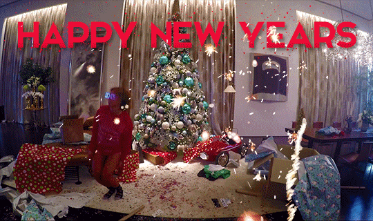 Happy New Years Beyonce Fireworks GIF