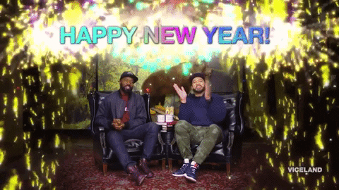 Happy New Years Desus And Mero GIF