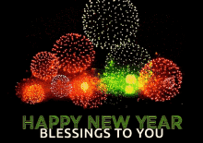 Happy New Years Eve Blessing To You GIF