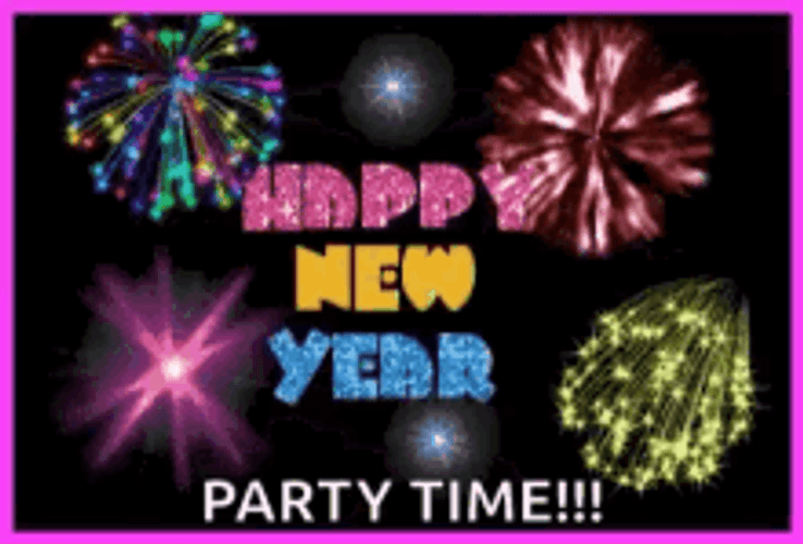 Happy New Years Eve Party Time GIF