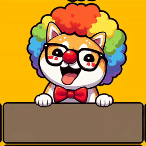 Happy November 1St Cute Dog As Clown GIF