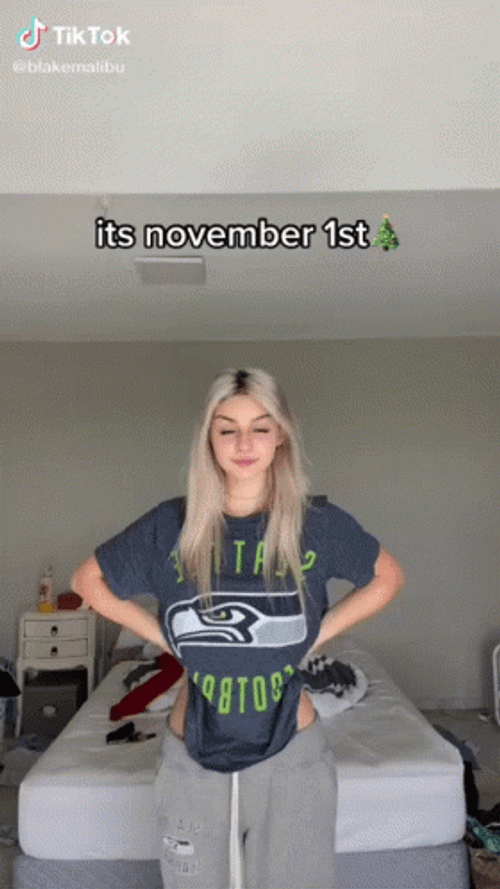 Happy November 1St Young Lady Smiling GIF