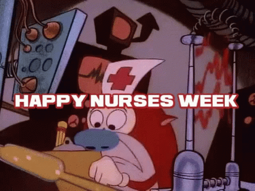 Happy Nurses Week Nurse Cartoon