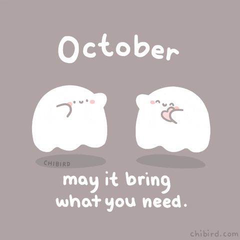 Happy October May It Bring What You Need GIF