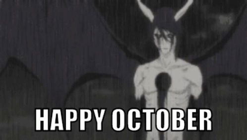 Happy October Ulquiora Cifer GIF