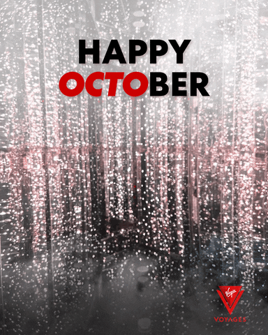 Happy October Walking Octopus GIF