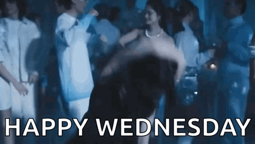 Happy Only Wednesday Adams Dance GIF