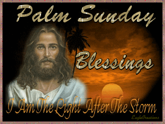 Happy Palm Sunday Blessings GIF