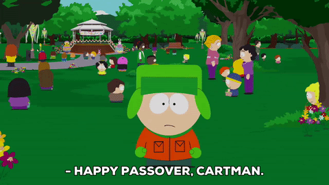 Happy Passover Cartman GIF