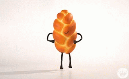 Happy Passover Challah Bread Dancef GIF