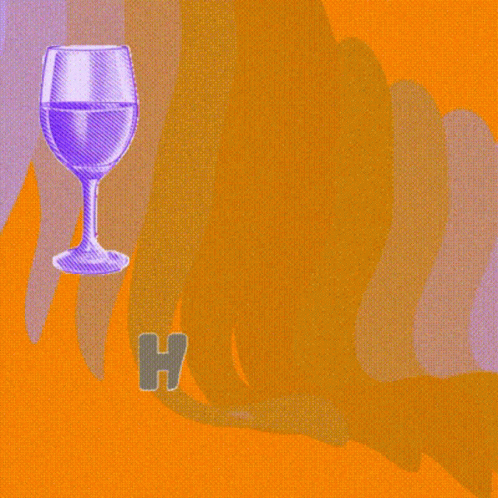 Happy Passover Wine Glass Animation GIF