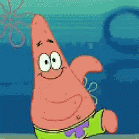 Happy Patrick Boo GIF