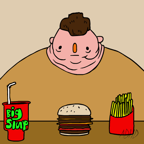 Happy Phat Tuesday Fast Food Dinner