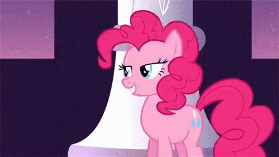 Happy Pinkie Pie  GIF