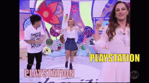 Happy Playstation Show GIF