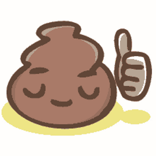 Happy Poop Emoji And Thumbs Up GIF