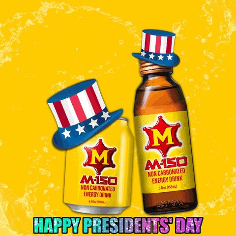 Happy Presidents Day M-150 GIF